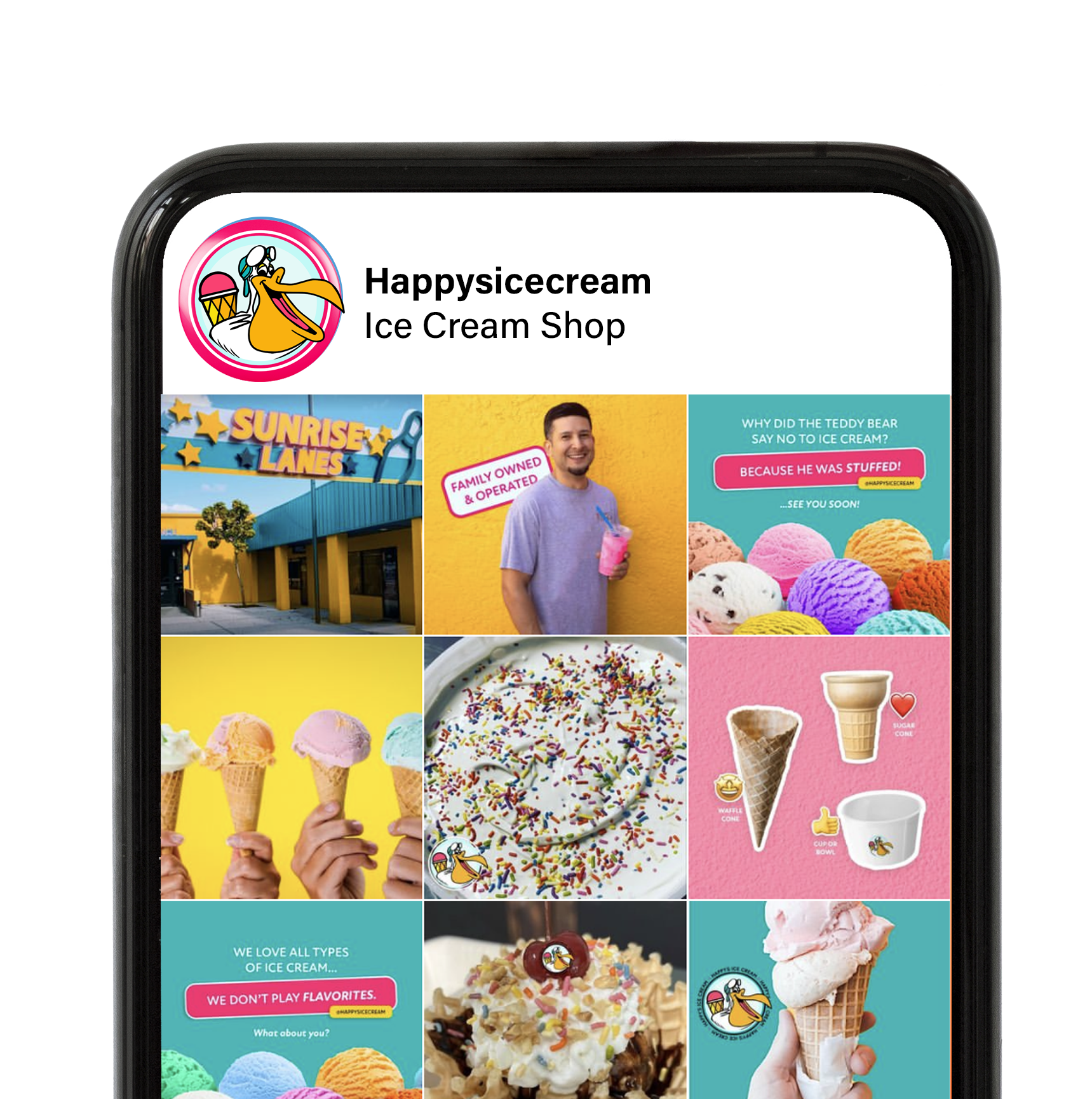 HAPPYS ICE CREAM IG - ST. PETE SOCIAl copy